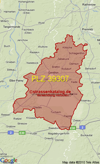 Postleitzahl 39307