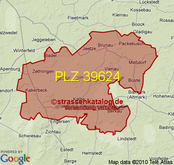 Postleitzahl 39624