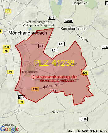 Postleitzahl 41238