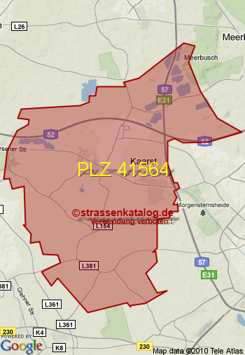 Postleitzahl 41564