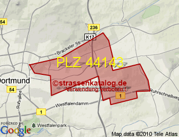 Postleitzahl 44143