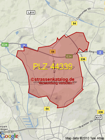 Postleitzahl 44339