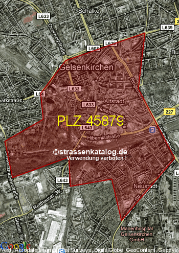 Postleitzahl 45879