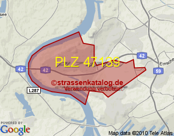 Postleitzahl 47139