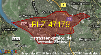 Postleitzahl 47179