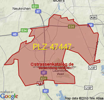 Postleitzahl 47447