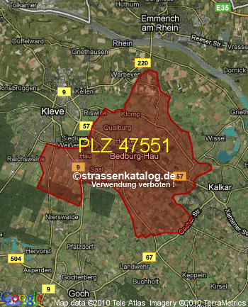 Postleitzahl 47551