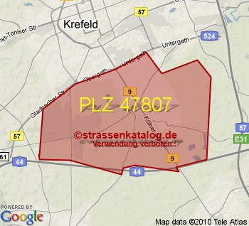 Postleitzahl 47807