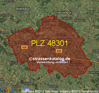 Postleitzahl 48301