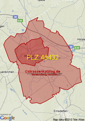 Postleitzahl 48432