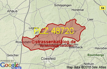 Postleitzahl 48720