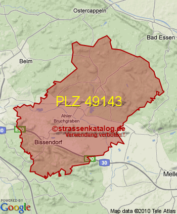 Postleitzahl 49143