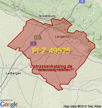 Postleitzahl 49525