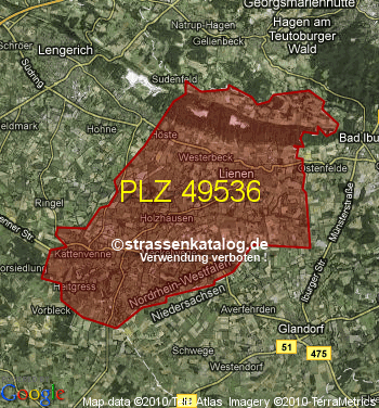 Postleitzahl 49536