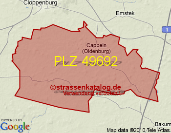 Postleitzahl 49692