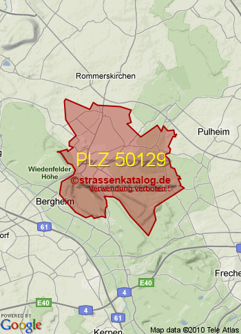 Postleitzahl 50129