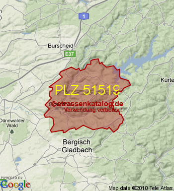 Postleitzahl 51519