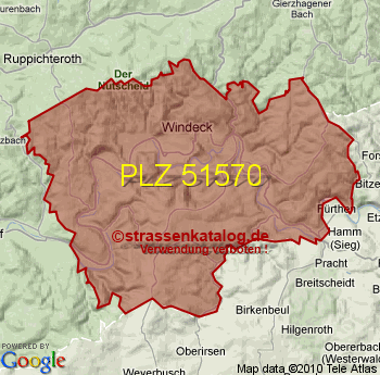 Postleitzahl 51570