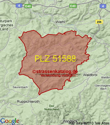 Postleitzahl 51588