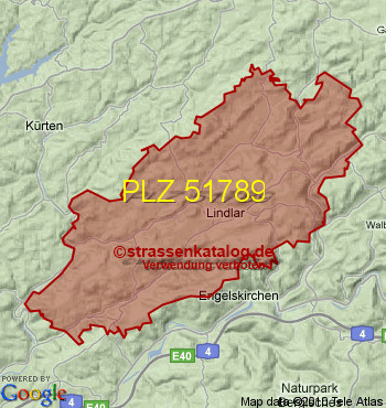 Postleitzahl 51789