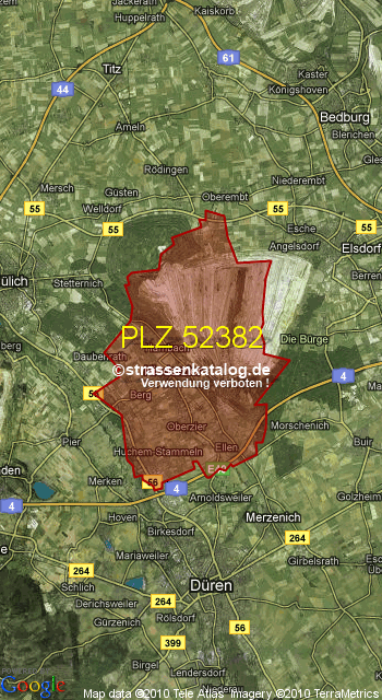 Postleitzahl 52382