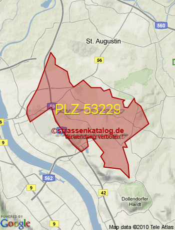 Postleitzahl 53229