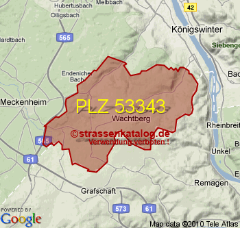 Postleitzahl 53343