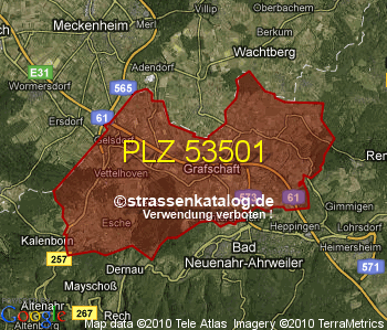 Postleitzahl 53501