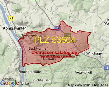 Postleitzahl 53604