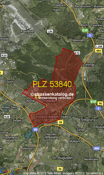 Postleitzahl 53840