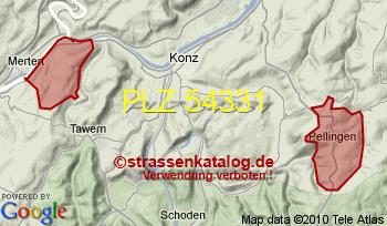 Postleitzahl 54331