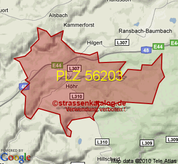 Postleitzahl 56203