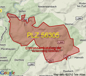 Postleitzahl 56305