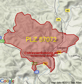 Postleitzahl 57072