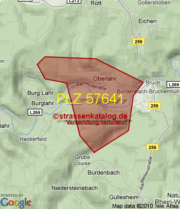 Postleitzahl 57641