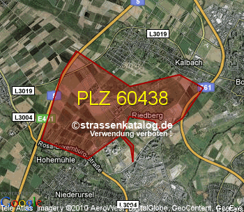 Postleitzahl 60438