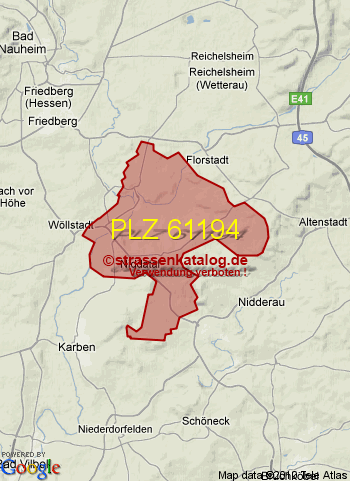 Postleitzahl 61194