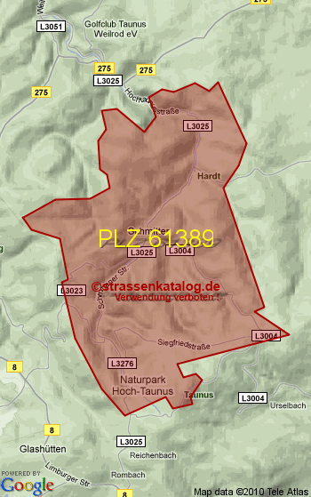 Postleitzahl 61389