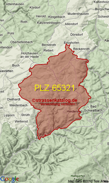 Postleitzahl 65321