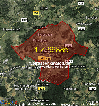 Postleitzahl 66885