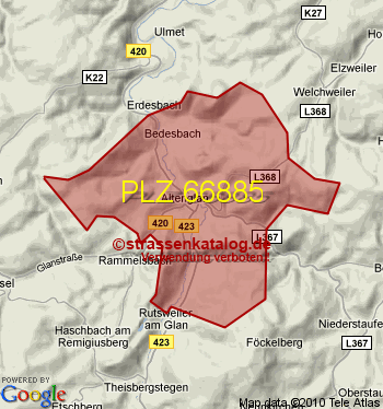 Postleitzahl 66885