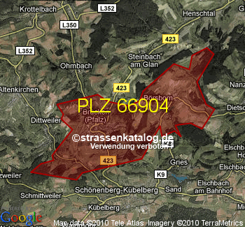 Postleitzahl 66904