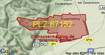 Postleitzahl 67152