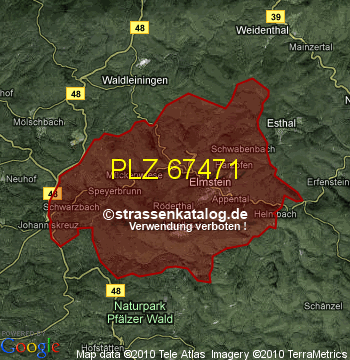 Postleitzahl 67471
