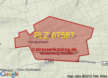 Postleitzahl 67587