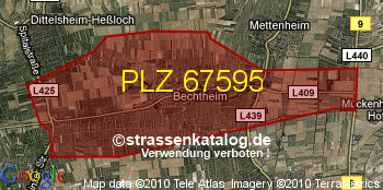 Postleitzahl 67595