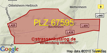 Postleitzahl 67595