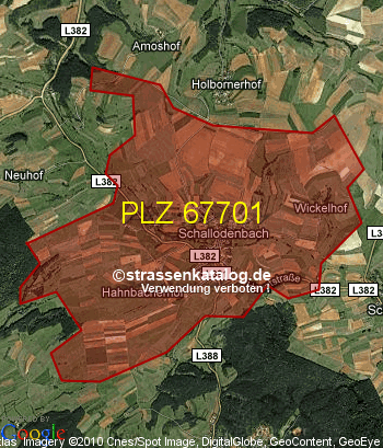 Postleitzahl 67701