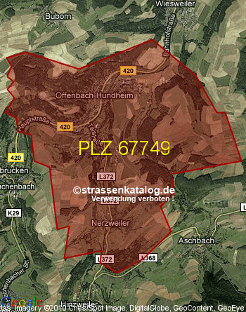 Postleitzahl 67749