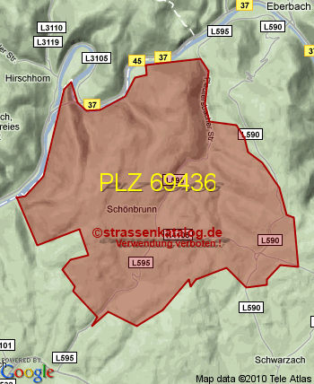 Postleitzahl 69436